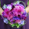 Floralisa purple & magenta roses and orchids.
Photo: Larsen's Photography